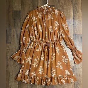 Floral Long Sleeve Dress